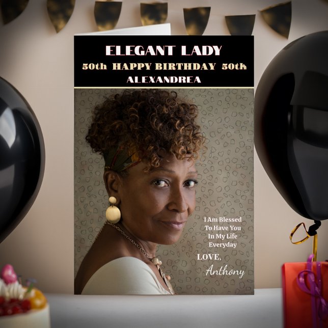 Happy Birthday Photo Magazine Cover Custom Card (Happy Birthday Photo Magazine Cover Custom Card is great to give to that special person. )