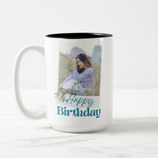 Happy Birthday Photo Mug | Personalised Birthday