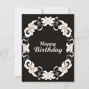 Happy Birthday Picture Frame Card Design