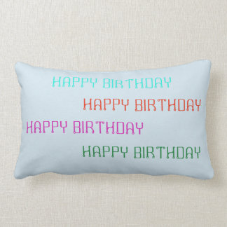 HAPPY BIRTHDAY PILLOW