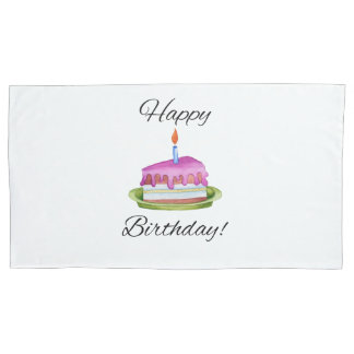 Happy Birthday! Pillowcase