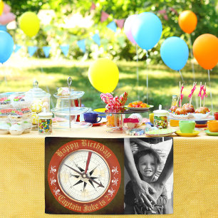 Happy Birthday Pirate Party Photo Banner