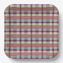 Happy Birthday Plaid Pattern