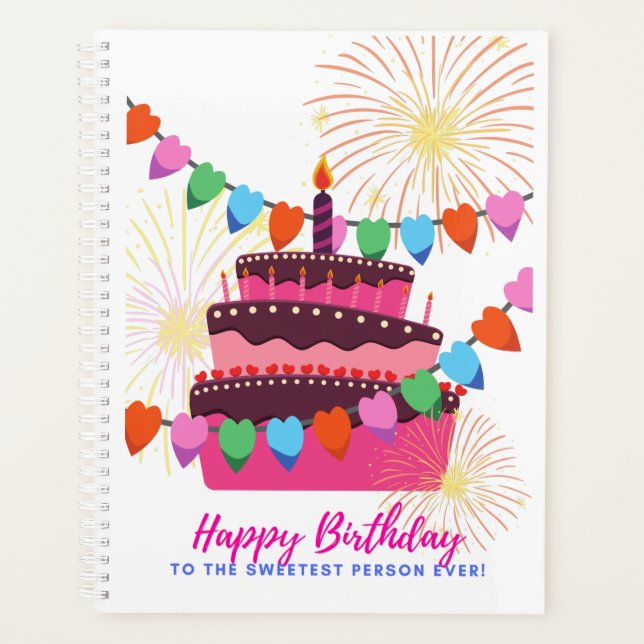 Happy Birthday Planner (Front)