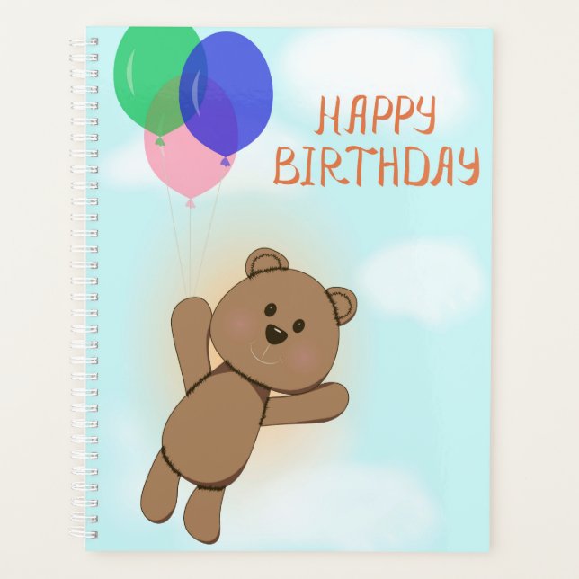 Happy birthday planner (Front)