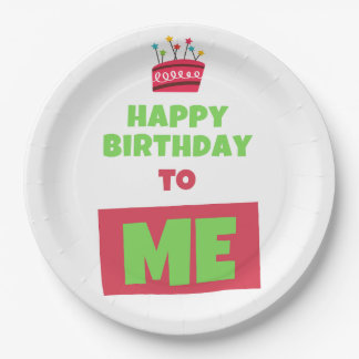 Happy Birthday Plates