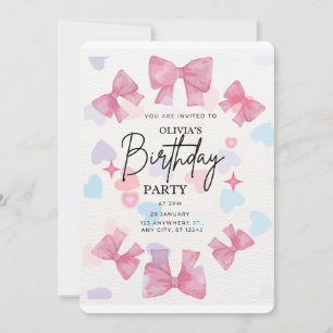 Happy Birthday pnik Invitation