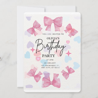 Happy Birthday pnik Invitation