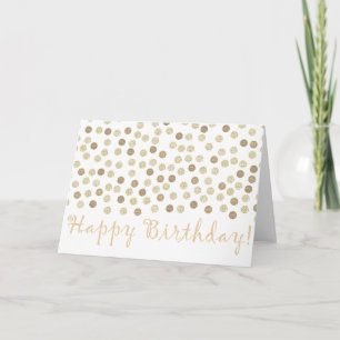 Happy Birthday Polka Dot Card
