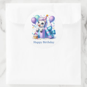 Happy Birthday Pony Stickers