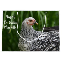 Happy Birthday Posing Chicken