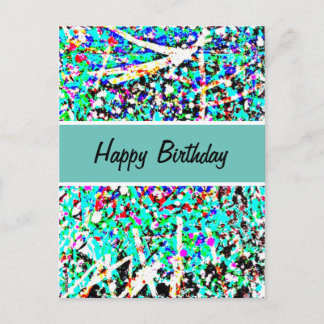 Happy Birthday Post Card
