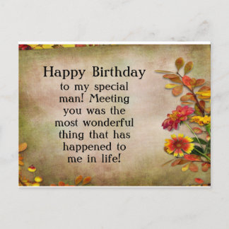 Happy Birthday post card