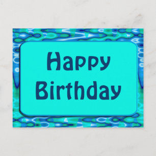 Happy Birthday Postcard