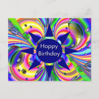 Happy Birthday Postcard