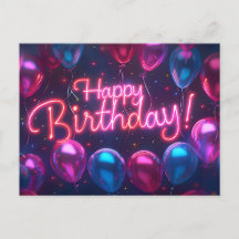 Happy Birthday Postcard