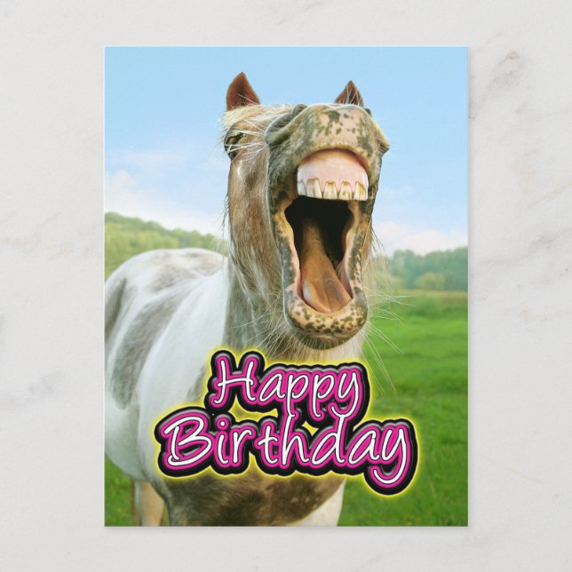 Happy Birthday Postcard (Front)