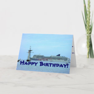 Happy Birthday postcard