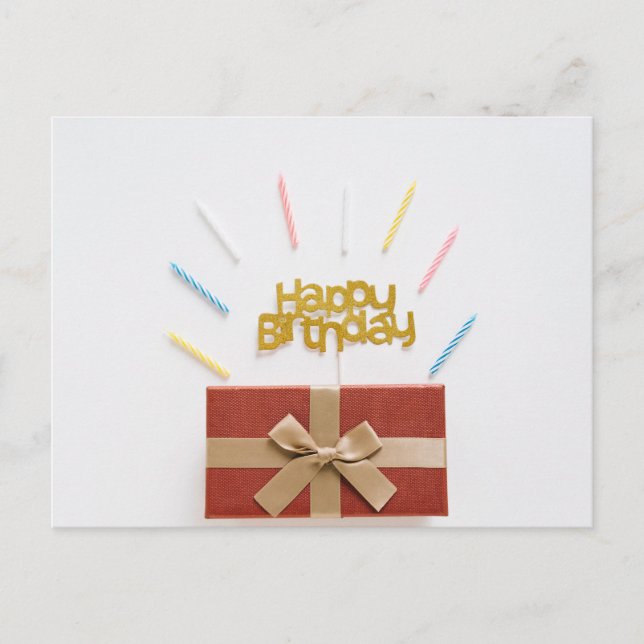 Happy Birthday Postcard (Front)