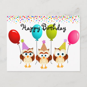 Happy Birthday Postcard
