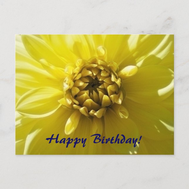Happy Birthday Postcard (Front)
