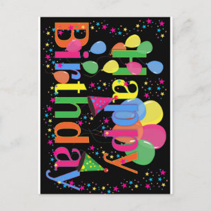 Happy Birthday  Postcard