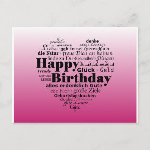 Happy Birthday Postcard