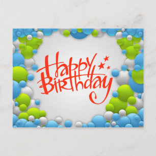 Happy Birthday Postcard