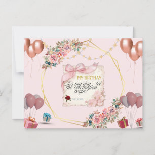 Happy Birthday  Postcard
