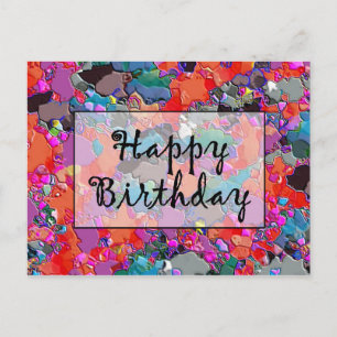Happy Birthday Postcard