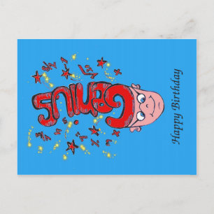 Happy birthday postcard