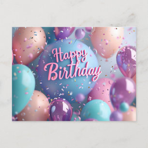 Happy Birthday Postcard
