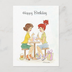 Happy Birthday Postcard
