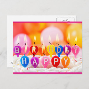 Happy Birthday Postcard