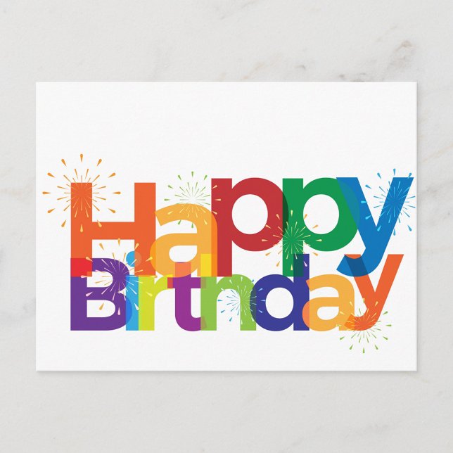 Happy Birthday Postcard (Happy Birthday Postcard!)