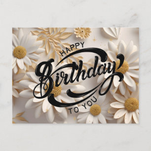 Happy Birthday Postcard
