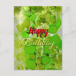 Happy Birthday Postcard