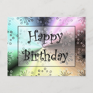 Happy Birthday Postcard