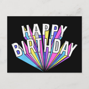 Happy Birthday Postcard