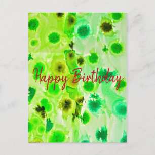 Happy Birthday Postcard