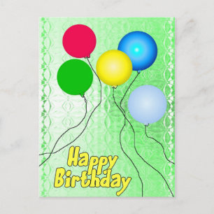 Happy Birthday Postcard