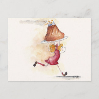 Happy birthday postcard