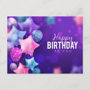 Happy Birthday Postcard
