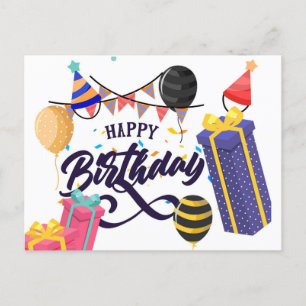 Happy Birthday Postcard