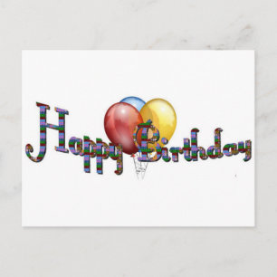 HAPPY BIRTHDAY! POSTCARD