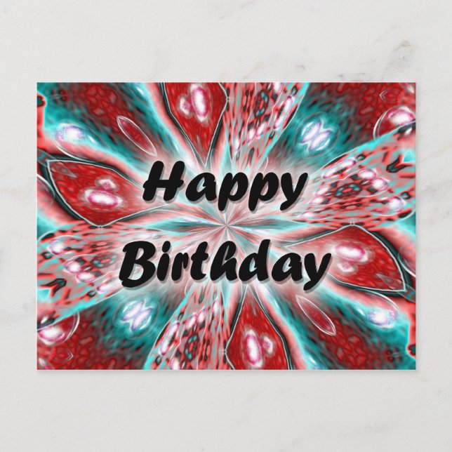 Happy Birthday Postcard (Front)