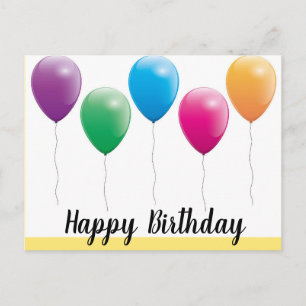 Happy birthday postcards