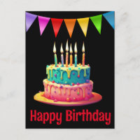 Happy birthday postcards
