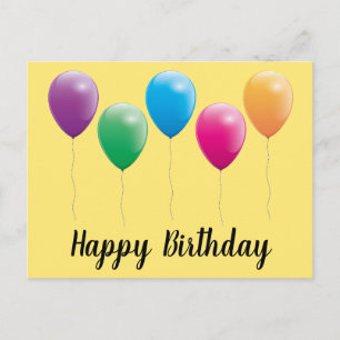 Happy birthday postcards