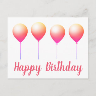 Happy birthday postcards